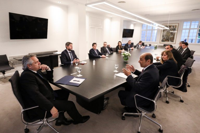 Coronavirus: El presidente Alberto Fernández se reunió con empresarios del sector del turismo