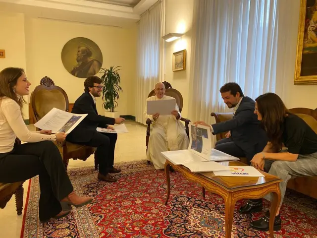 Artistas y actores famosos se reunirán con el Papa para «revolucionar la cultura»